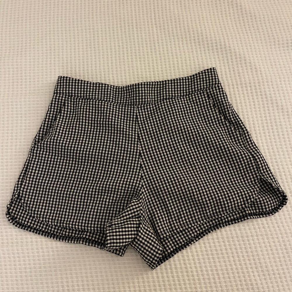 Brandy Melville gingham shorts